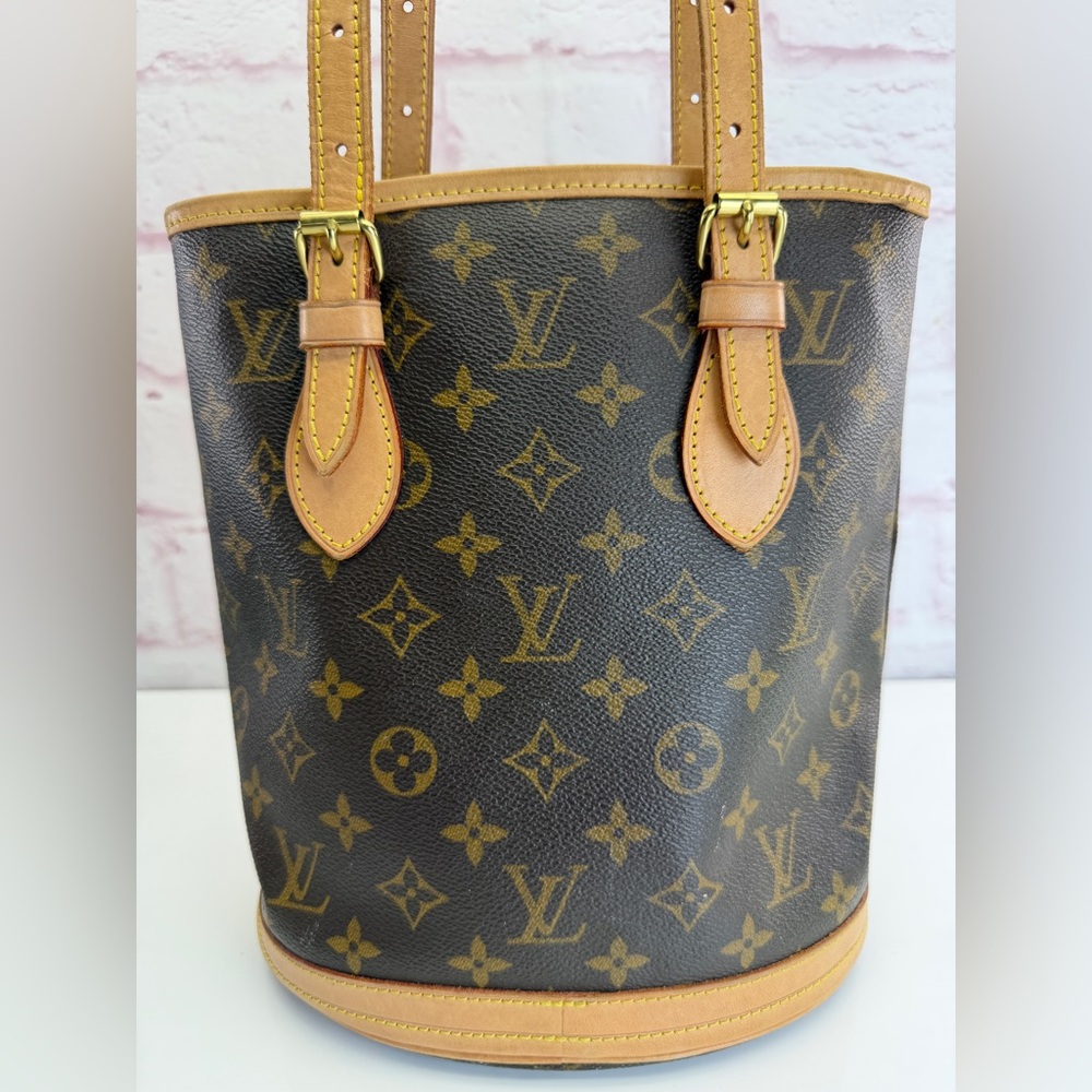 Louis Vuitton Monogram Vintage Petit Bucket PM Tote - Picture 3 of 16